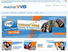 Tablet Screenshot of meine-vvb.de